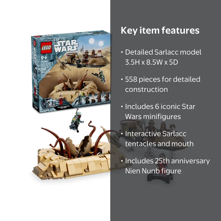 LEGO Star Wars: Return of the Jedi Desert Skiff & Sarlacc Pit
