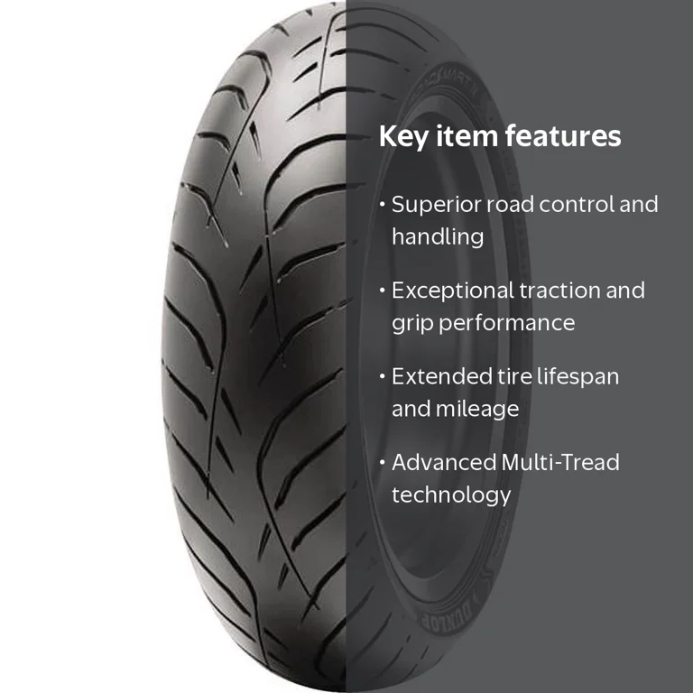 160/60ZR-17 Dunlop RoadSmart IV Sport Touring Radial Rear