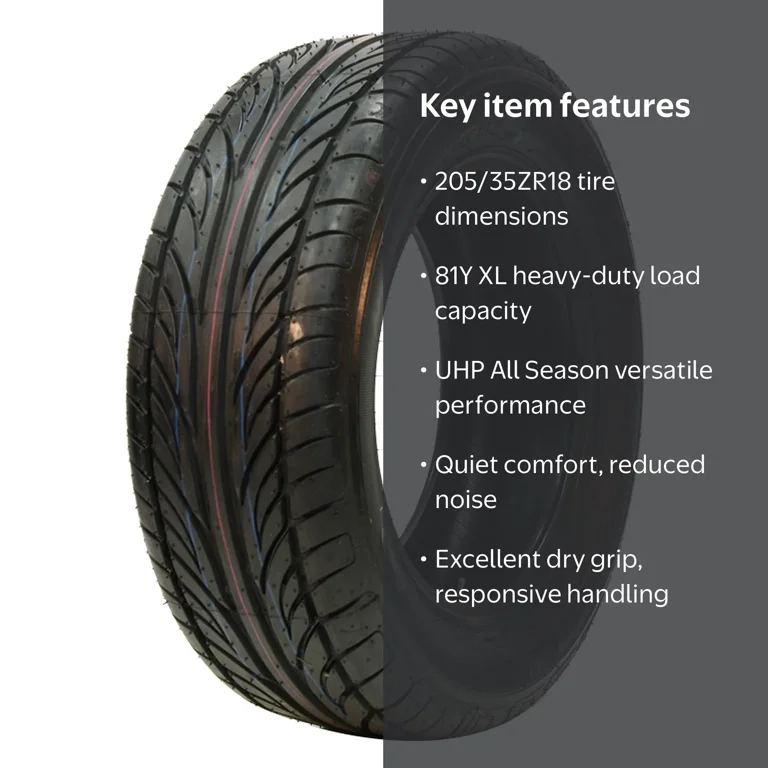 Accelera Alpha UHP Neumático, High Performance, 205/35ZR18 81Y XL