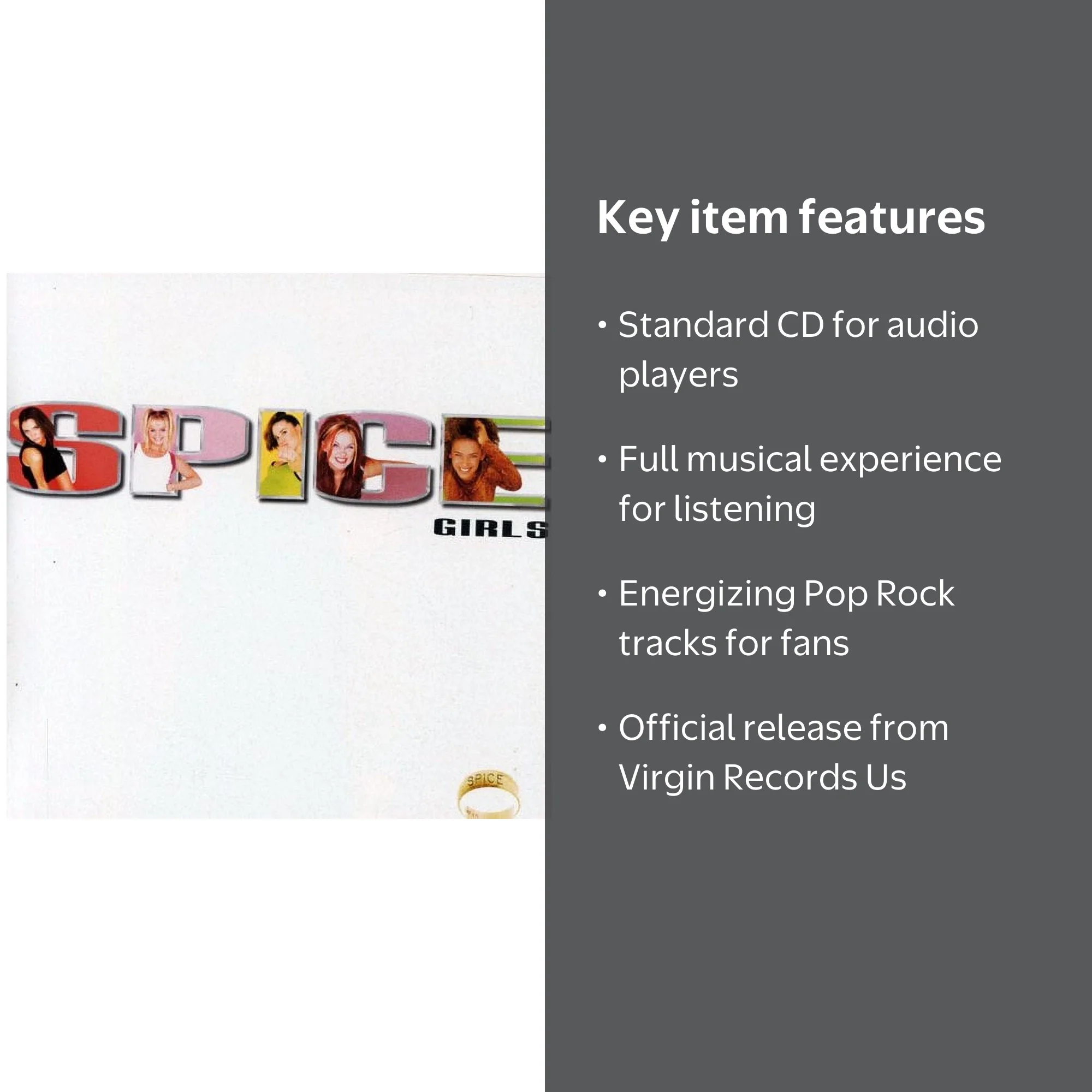 Spice Girls - Spice - Music & Performance - CD - Walmart.com