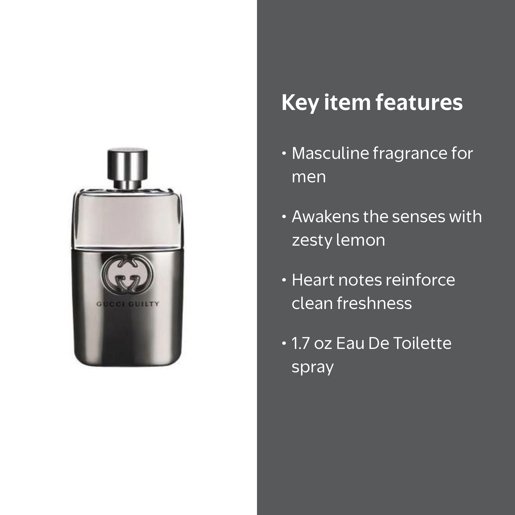 Gucci Gucci Guilty Eau De Toilette Spray for Men, 1.7 oz - Walmart.com