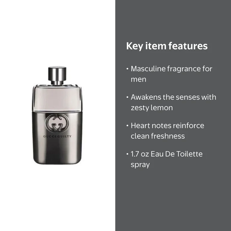 Gucci Gucci Guilty Eau De Toilette Spray for Men, 1.7 oz - Walmart.com