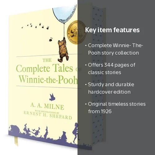 The Complete Tales of Winnie-The-Pooh Hardcover, 344 pages