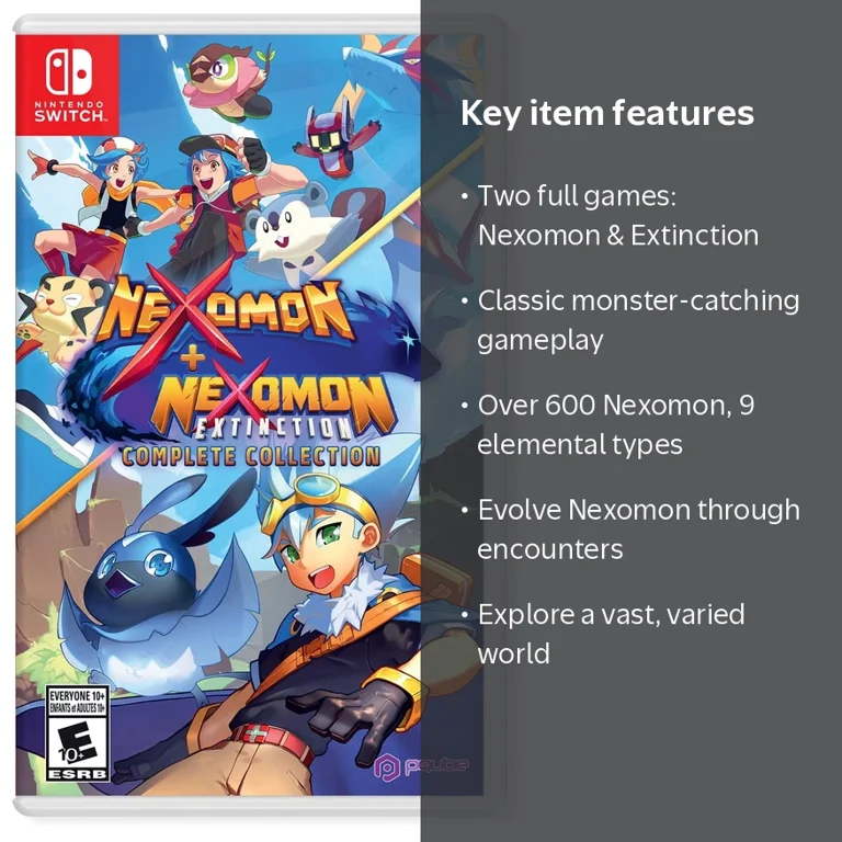 Nexomon + Nexomon Extinction: Complete Collection [Nintendo Switch