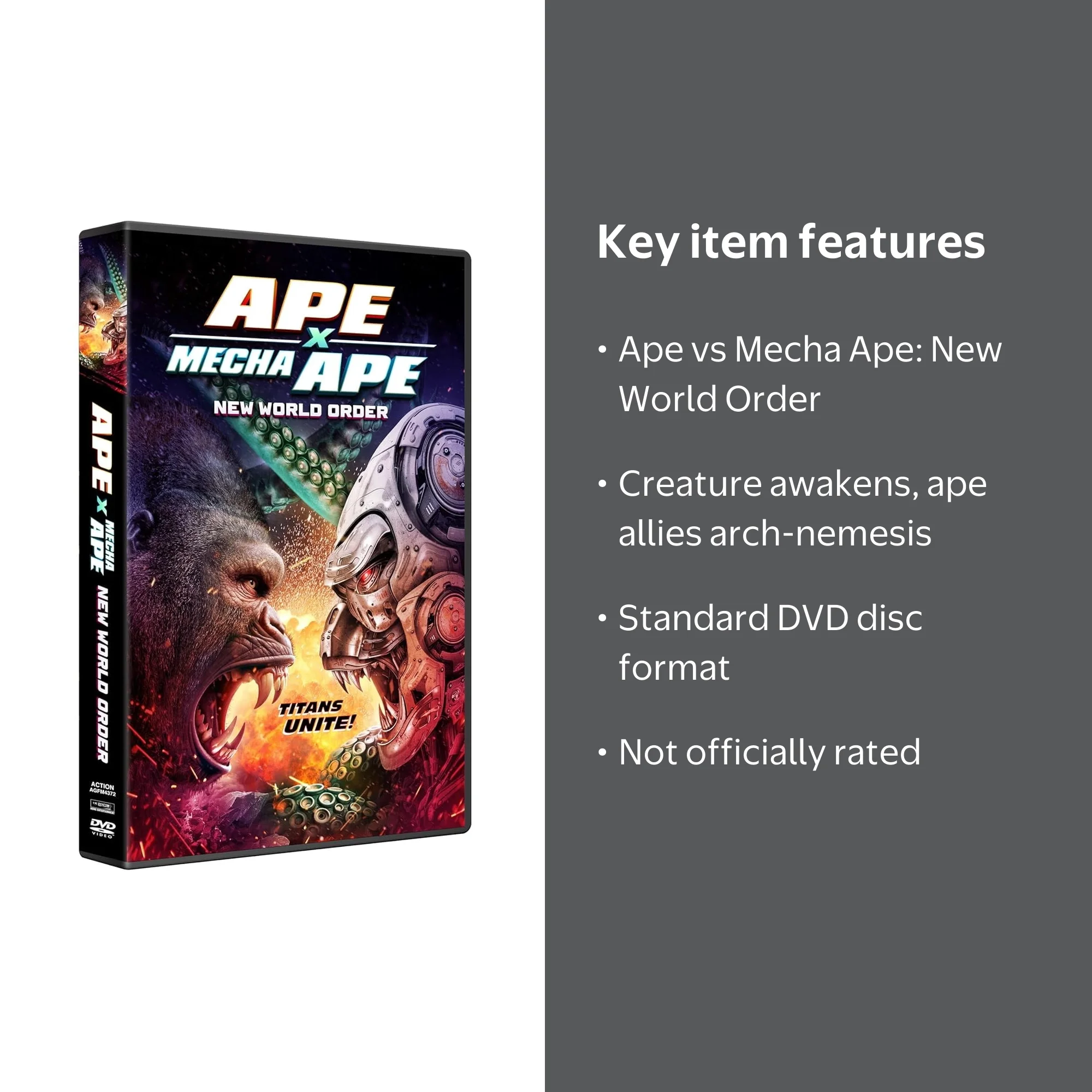 Ape vs Mecha Ape: New World Order (DVD) - Walmart.com