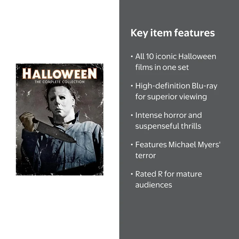 Halloween The Complete Collection (Blu-ray) [2014], Horror