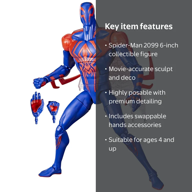 Marvel Legends Spider-Man 2099 Spider-Verse 6-Inch Collectible