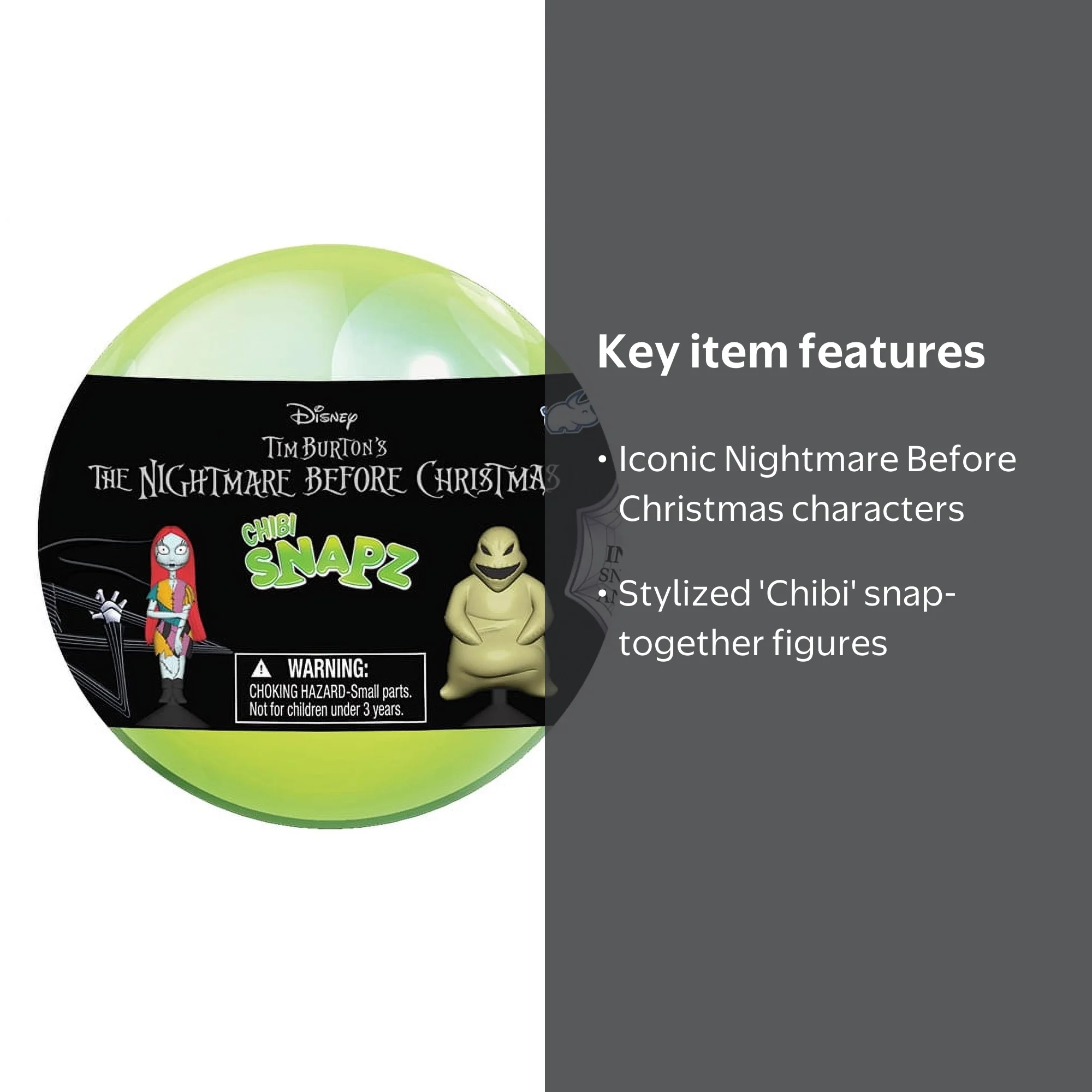Nightmare Before Christmas Chibi Snapz - Walmart.com