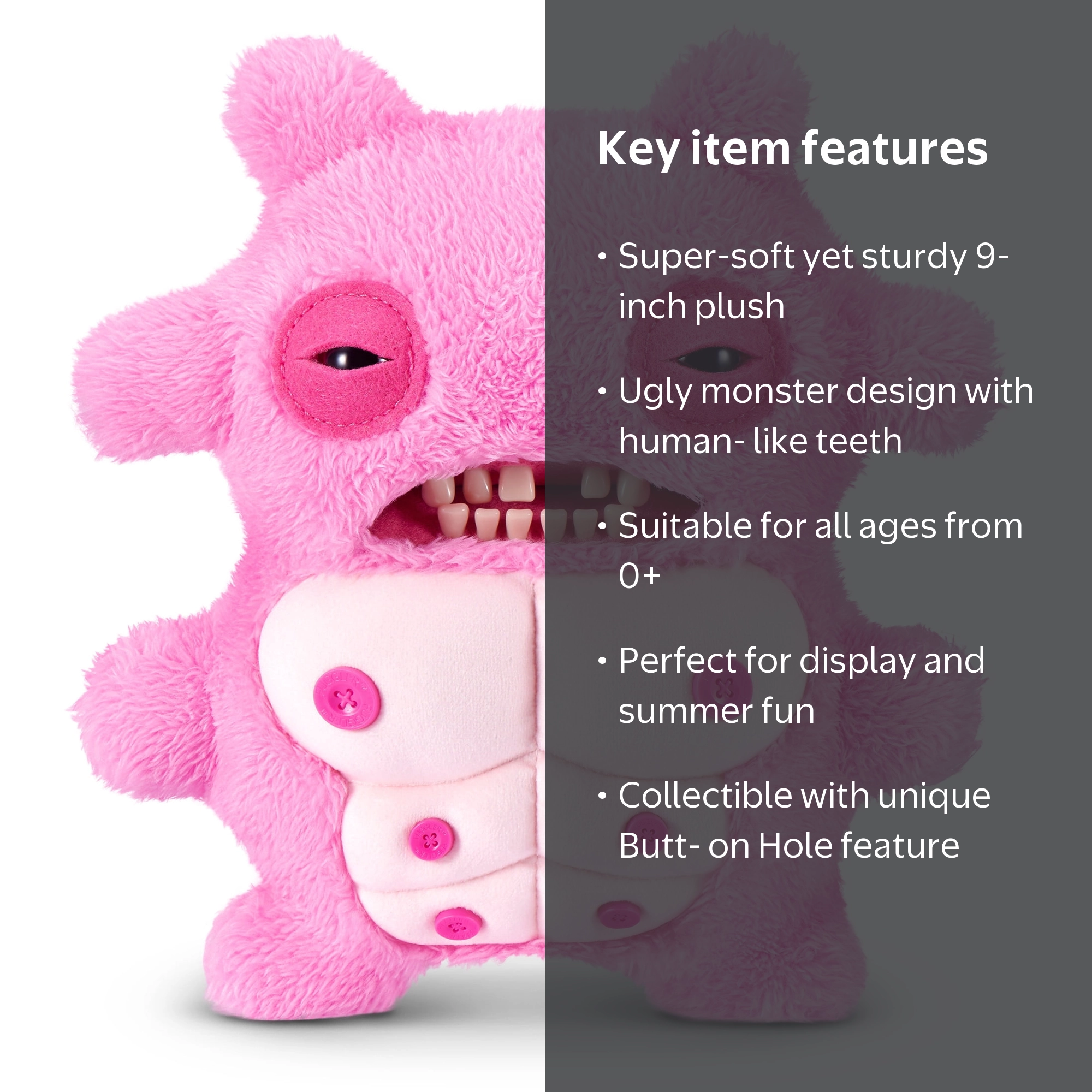 Fuggler Nipple Fuggs 9 Inch (Sir Nobbynuts) by ZURU - Ugly Monster