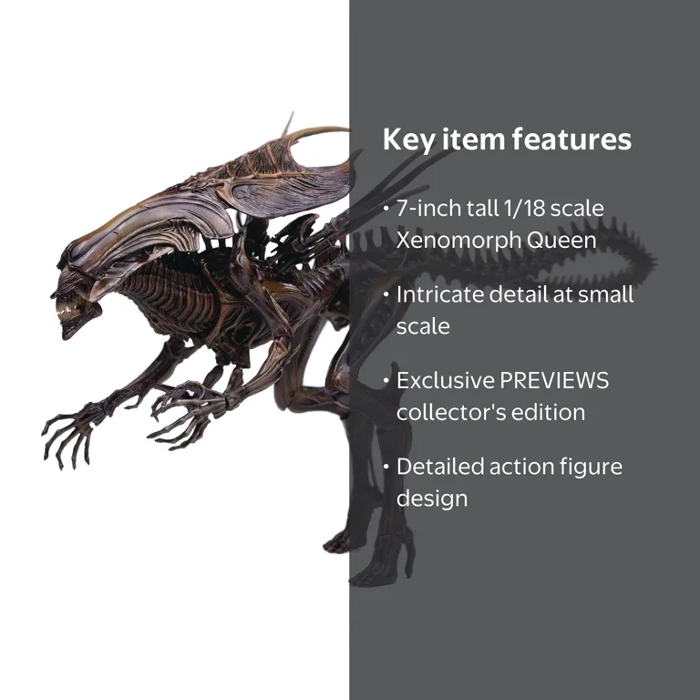 Alien Resurrection Cloned Alien Xenomorph Queen Action Figure