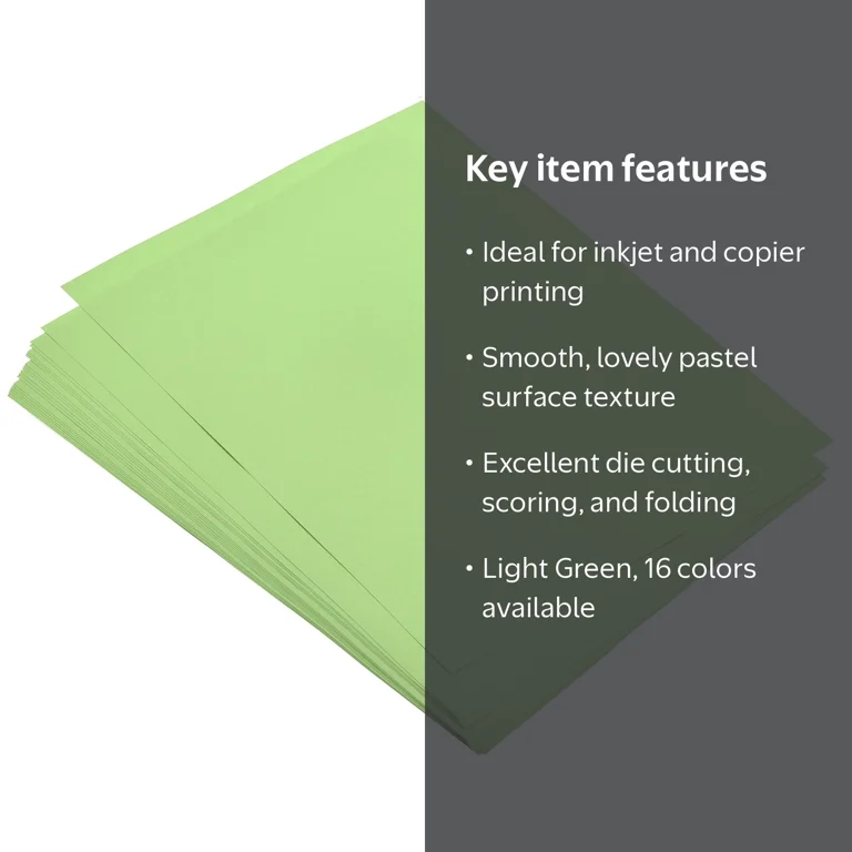 Uxcell Colored Copy Paper 8.3x11.7