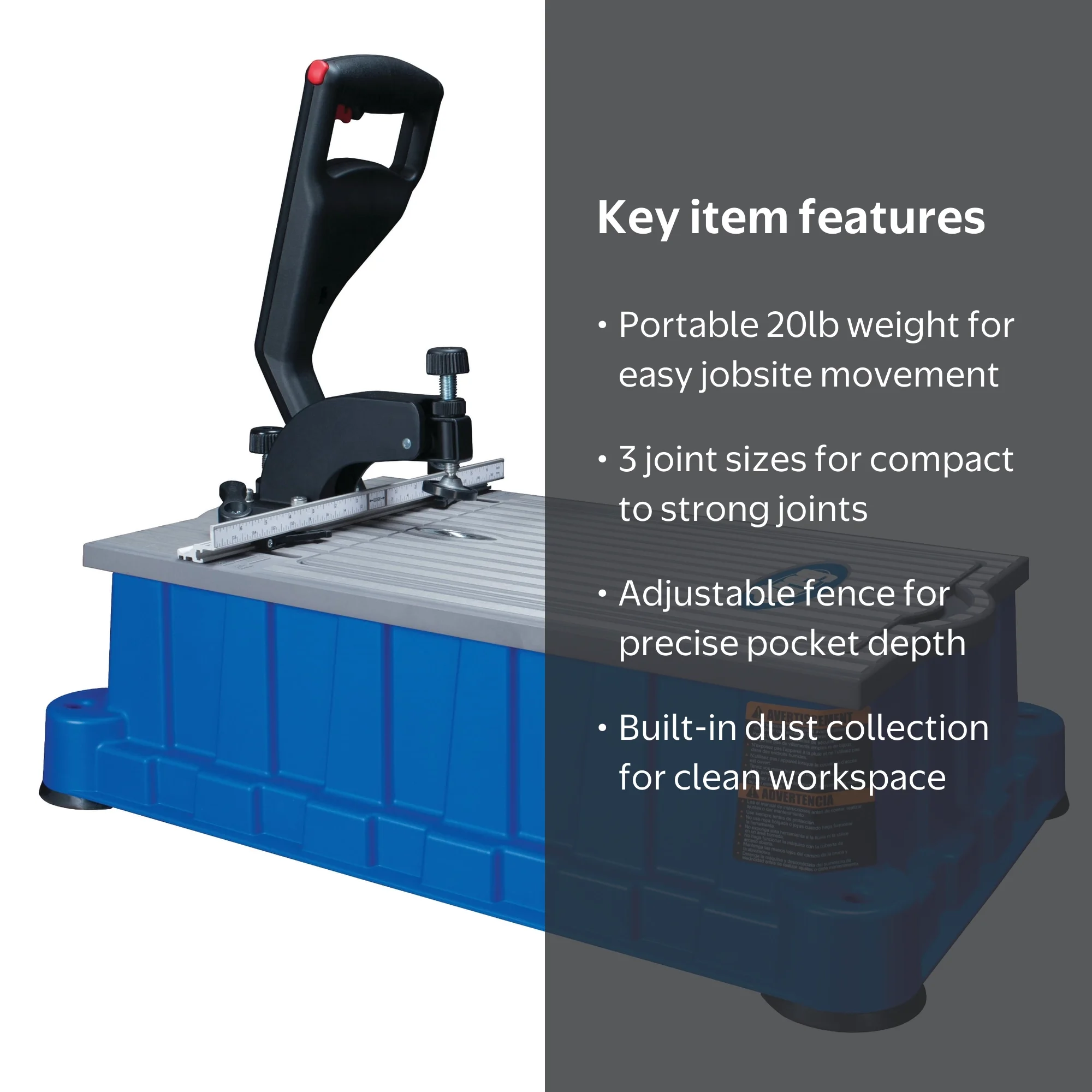 Kreg, Foreman, DB210, Portable Pocket-Hole System Blue - Walmart.com