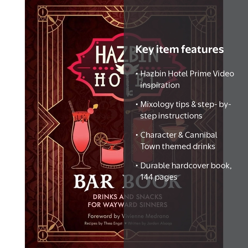 The Hazbin Hotel Bar Book: Drinks and Snacks for Wayward Sinners