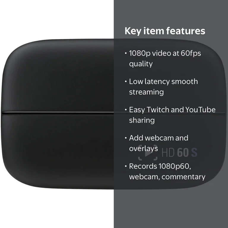 Elgato Game Capture HD60 S - Stream and Record in 1080p60, for Elgato Game Capture HD60 S - Stream and Record in 1080p60, for