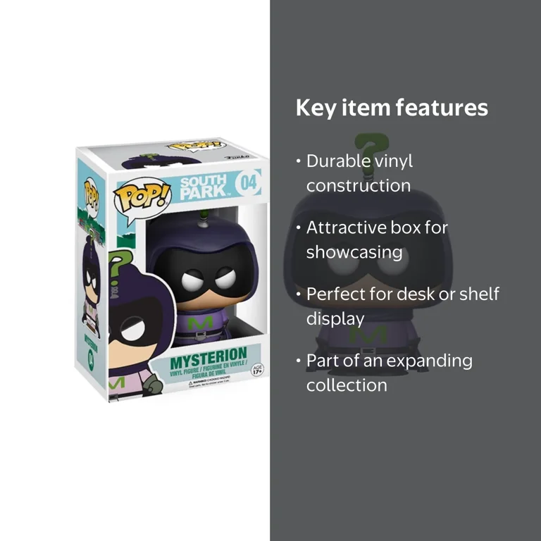 Funko POP Animation - Vinyl Figure - South Park - Mysterion