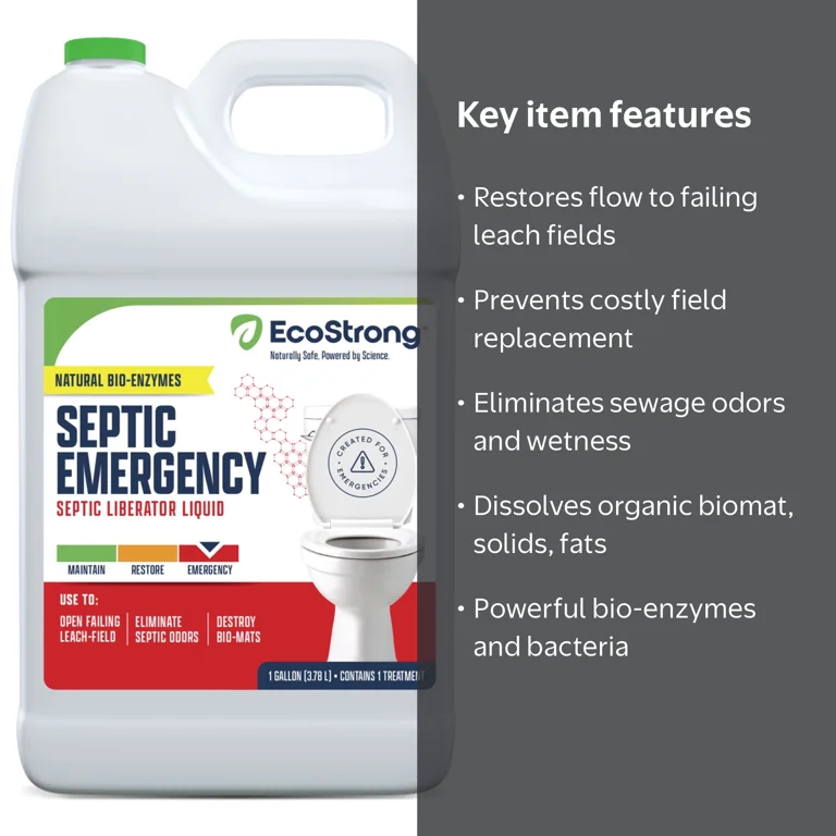 EcoStrong Septic Liberator Treatment Liquid, 128 oz - Walmart.com