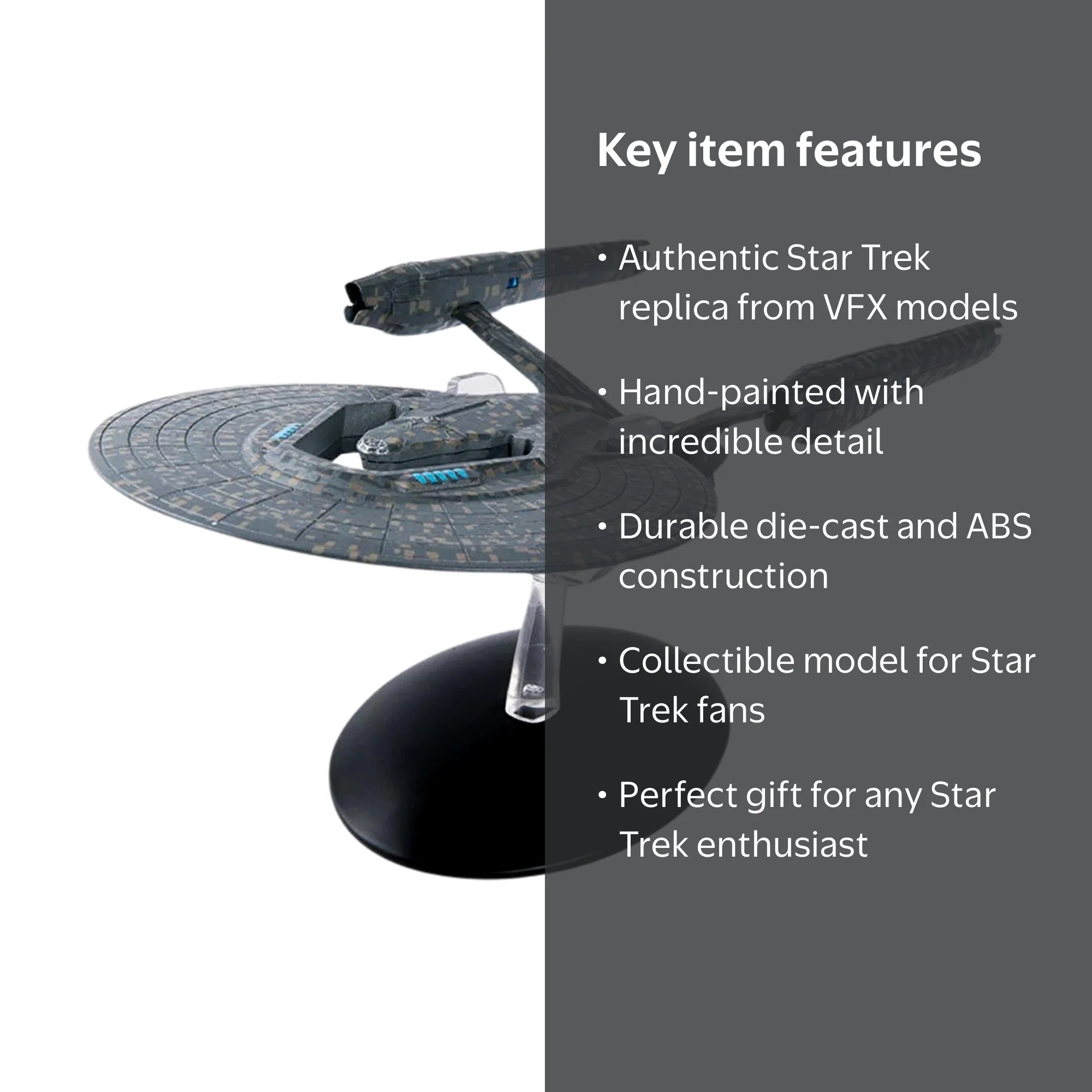 Eaglemoss Star Trek StarShip Replica | USS Vengeance Brand New