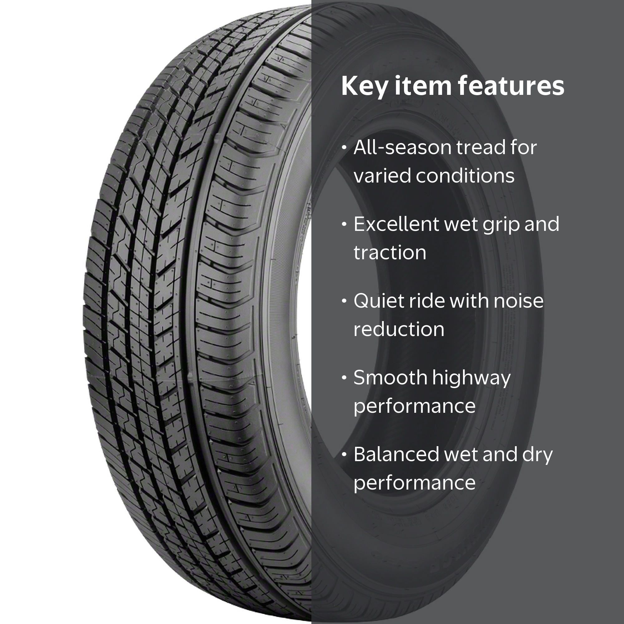 Dunlop Grandtrek ST30 All-Season All-Terrain Truck and SUV Tire