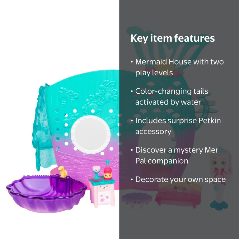 Shopkins Happy Places Mermaid Reef Retreat Dollhouse Playset with