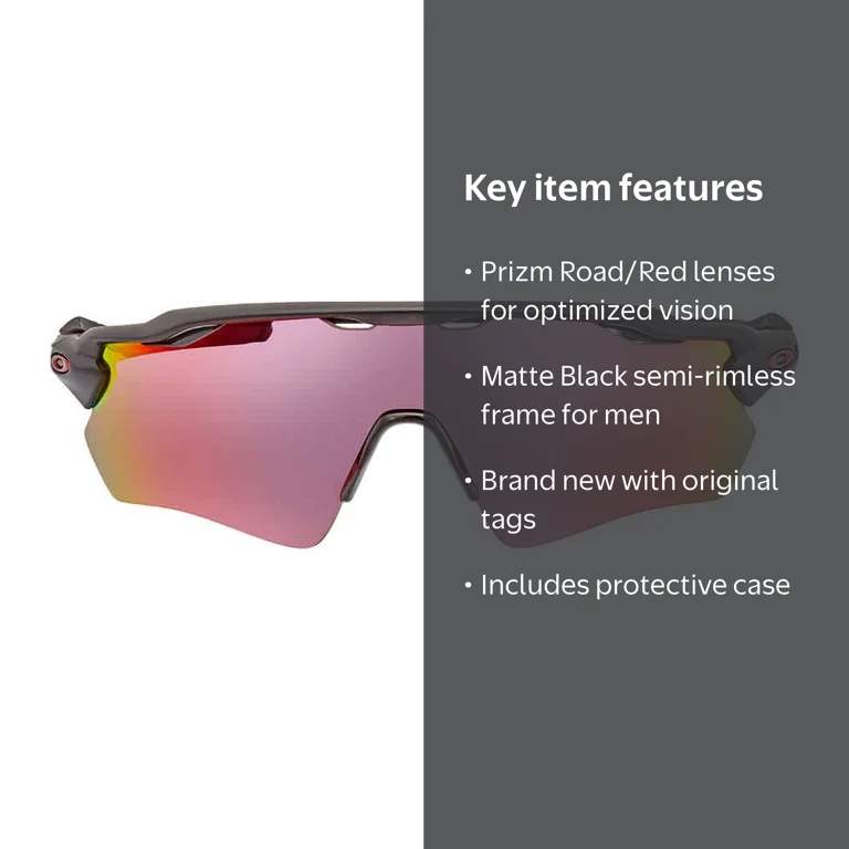 Oakley Men's Radar EV Path Sport Sunglasses, Prizm Road Lens