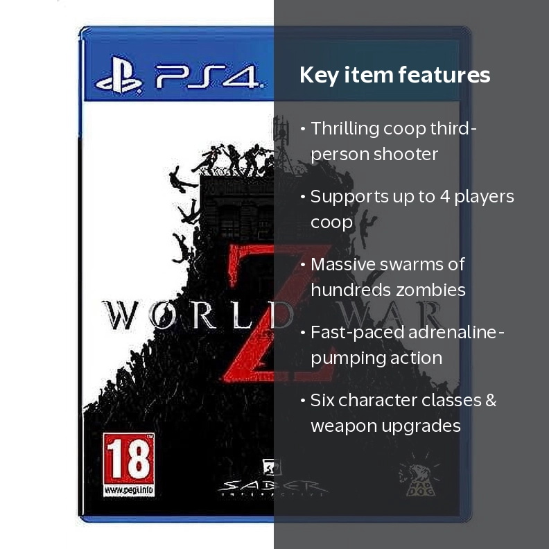 World War Z PS4 (PS4) - Walmart.com