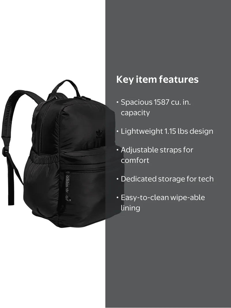 adidas create ii backpack black Striker Team Sports for soccer and more, workout bag for men and women : Sports & Outdoors while two side water bottle pockets keep hydration readily available EXPANDABLE BACKPACK