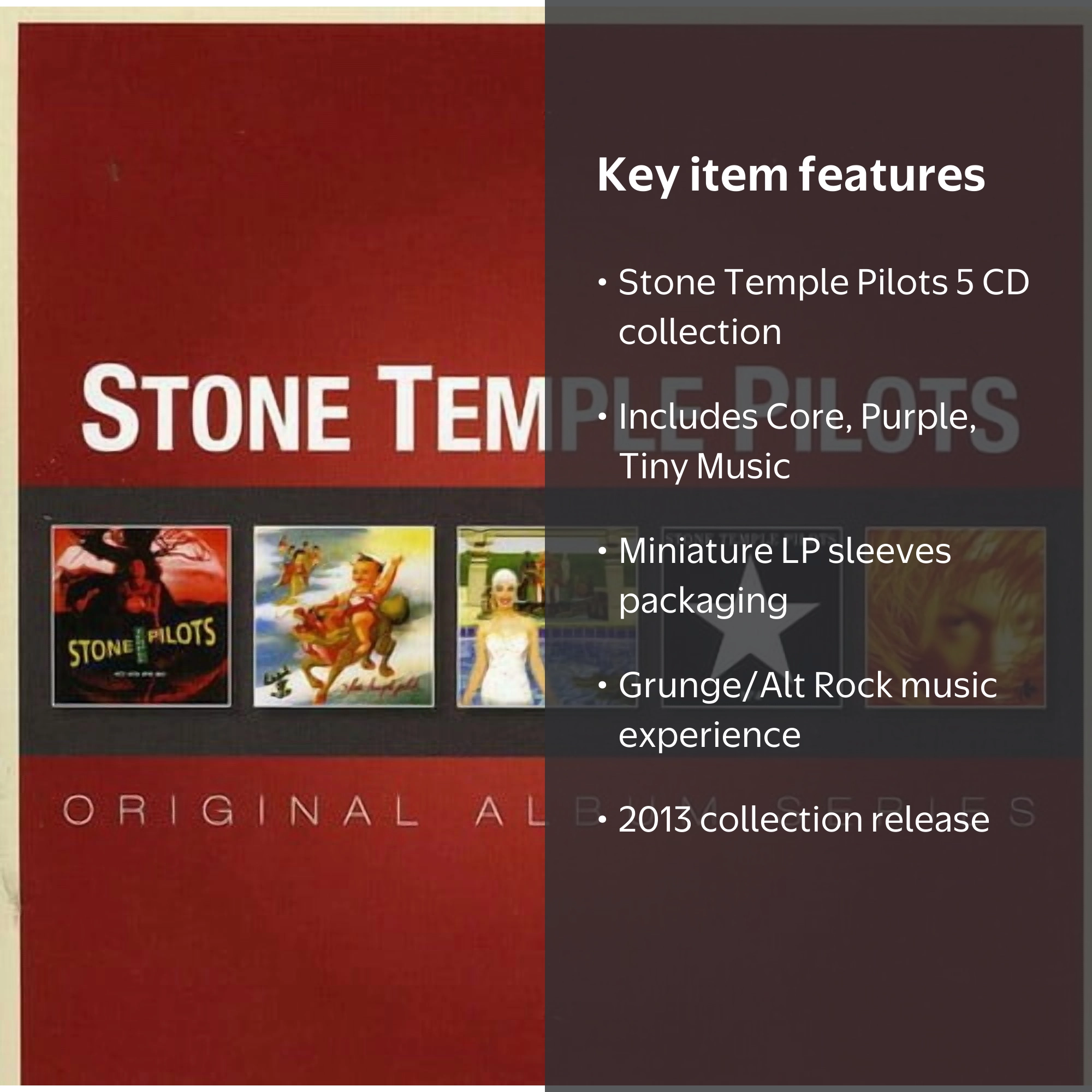 Stone Temple Pilots - Original Album Series - Music & Performance