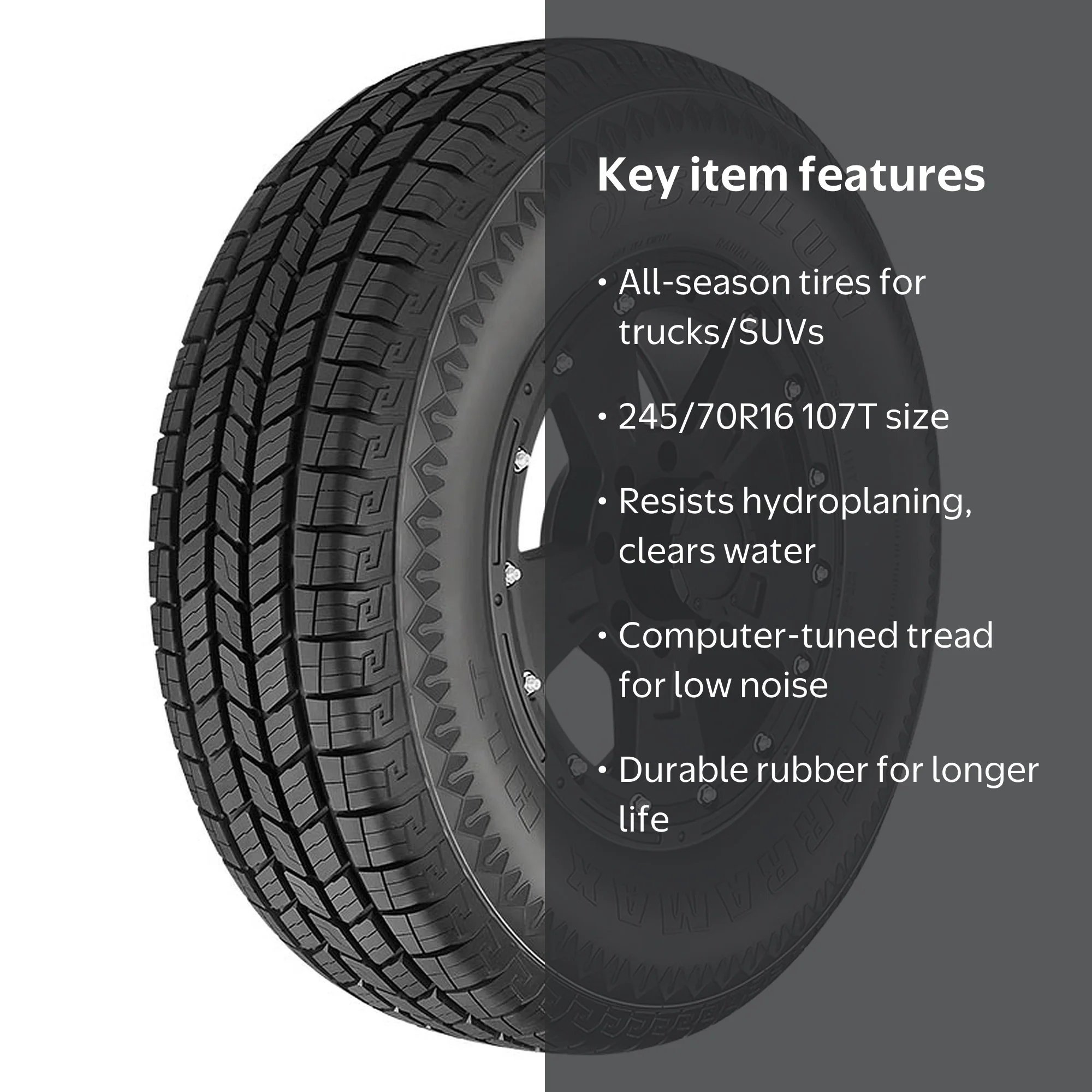 Sailun Terramax HLT All Season 245/70R16 107T Light Truck Tire