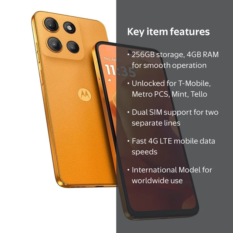 Motorola, Moto G15 4G LTE, XT2521-2 4+256GB Dual Sim, GSM Unlocked