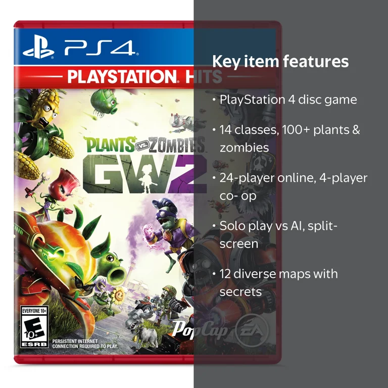 Electronic Arts, Plants Vs Zombies Garden Warfare 2, PS4 Disc