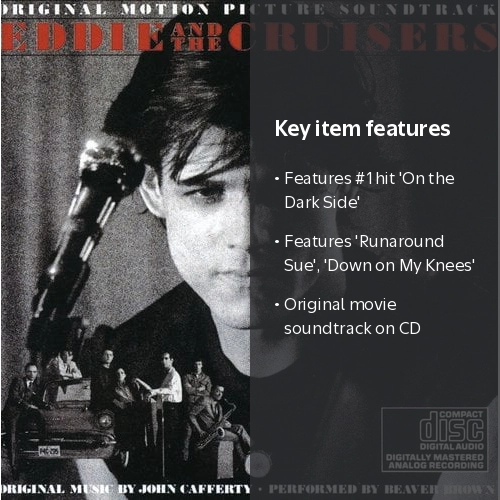 Eddie and the Cruisers Original Motion Picture Soundtrack CD