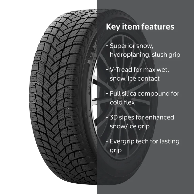 Michelin X-Ice Snow Winter 275/55R20 113T Passenger Tire - Walmart.com