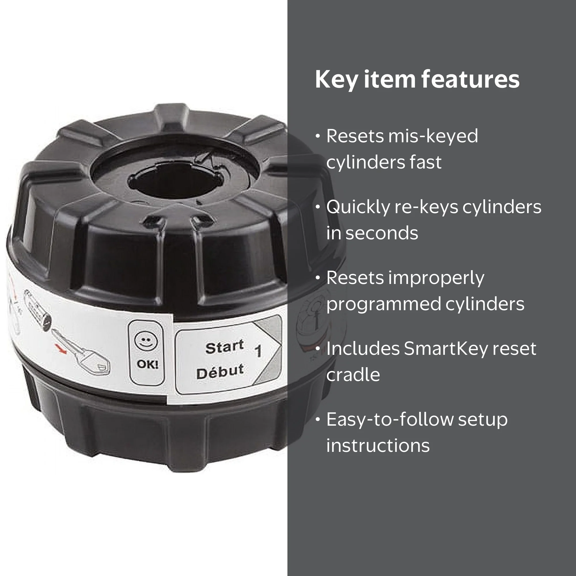 Kwikset 83260 SmartKey Reset Cradle - Quantity 1 - Walmart.com