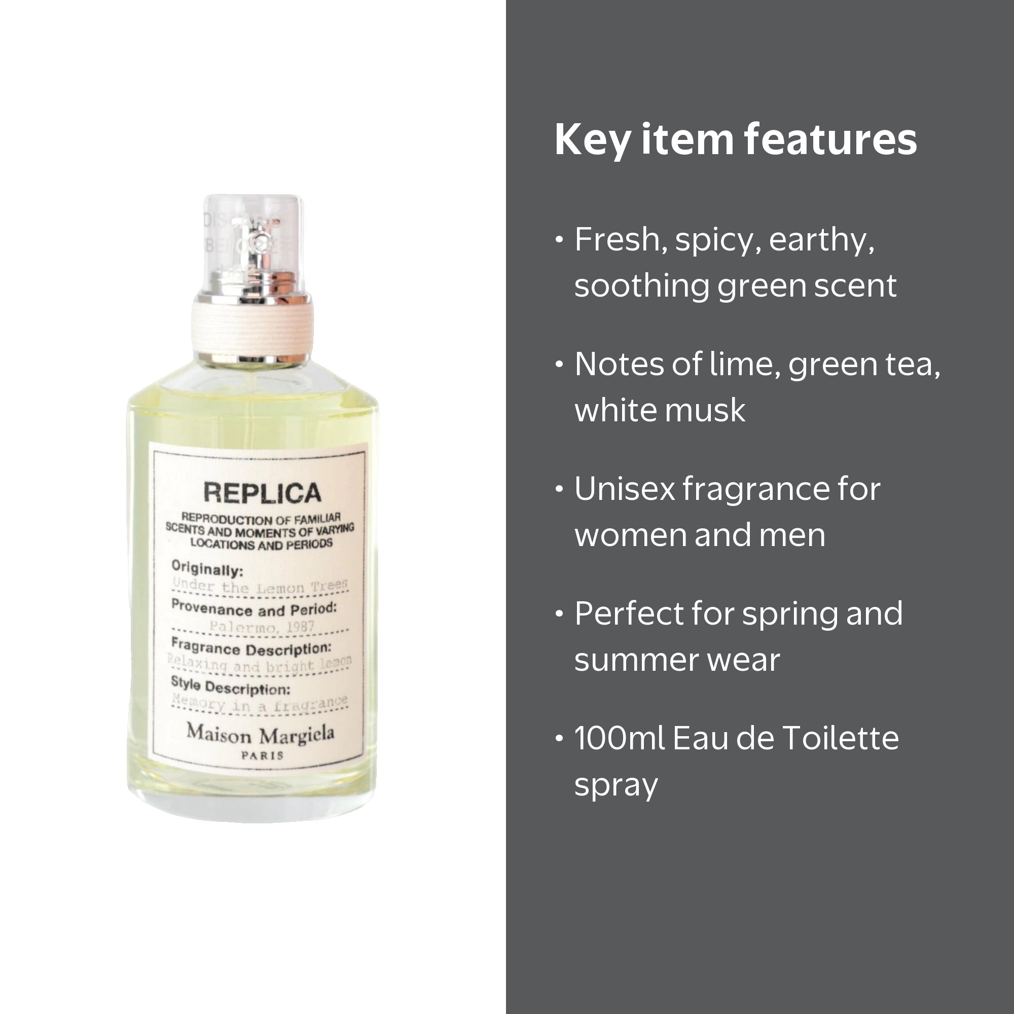 Maison Margiela Replica Under The Lemon Trees Eau De Toilette