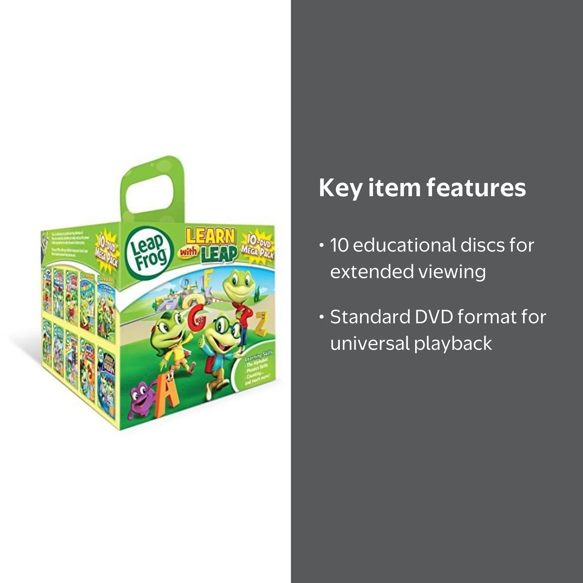Leapfrog Collection: 10-DVD Mega Pack of Leap Frog Movies