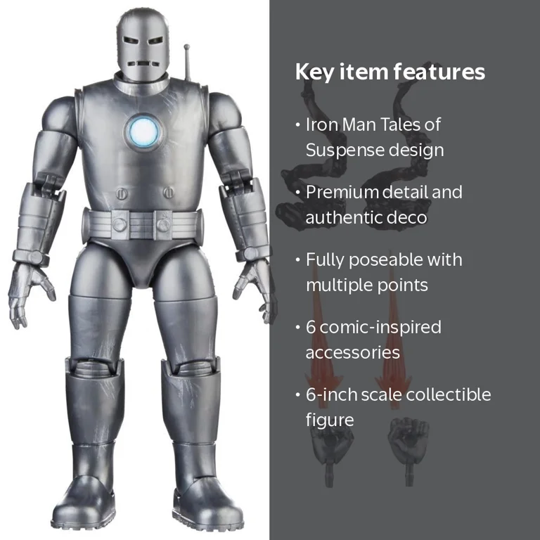 Hasbro Marvel Legends Series Iron Man Classic Heroes, Avengers