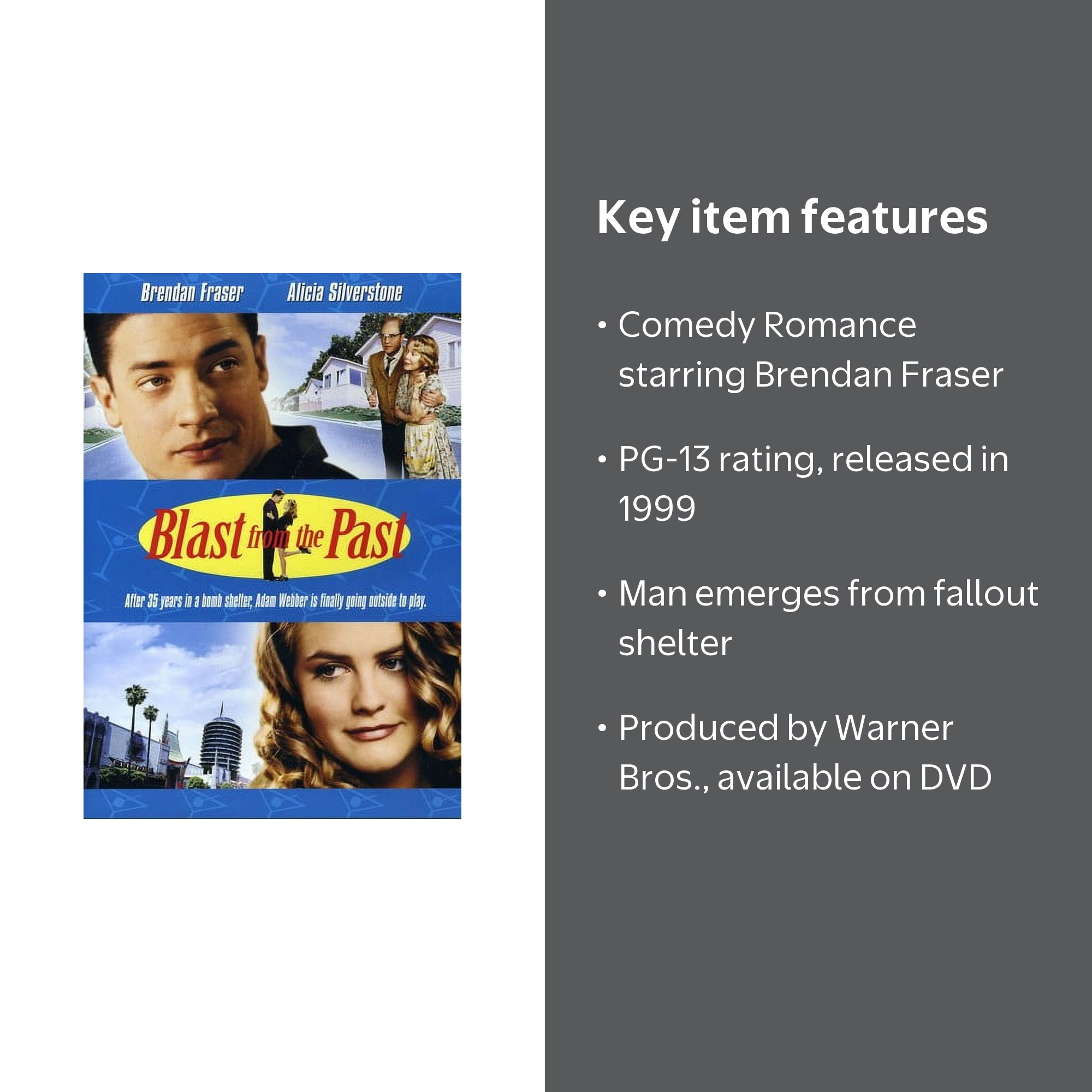 SDS, DVD, Blast from the Past 1999, Comedy, Warner Bros - Walmart.com