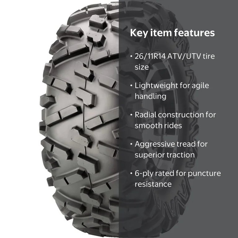 Maxxis Bighorn All-Season 26/11R14 Tire - Walmart.com