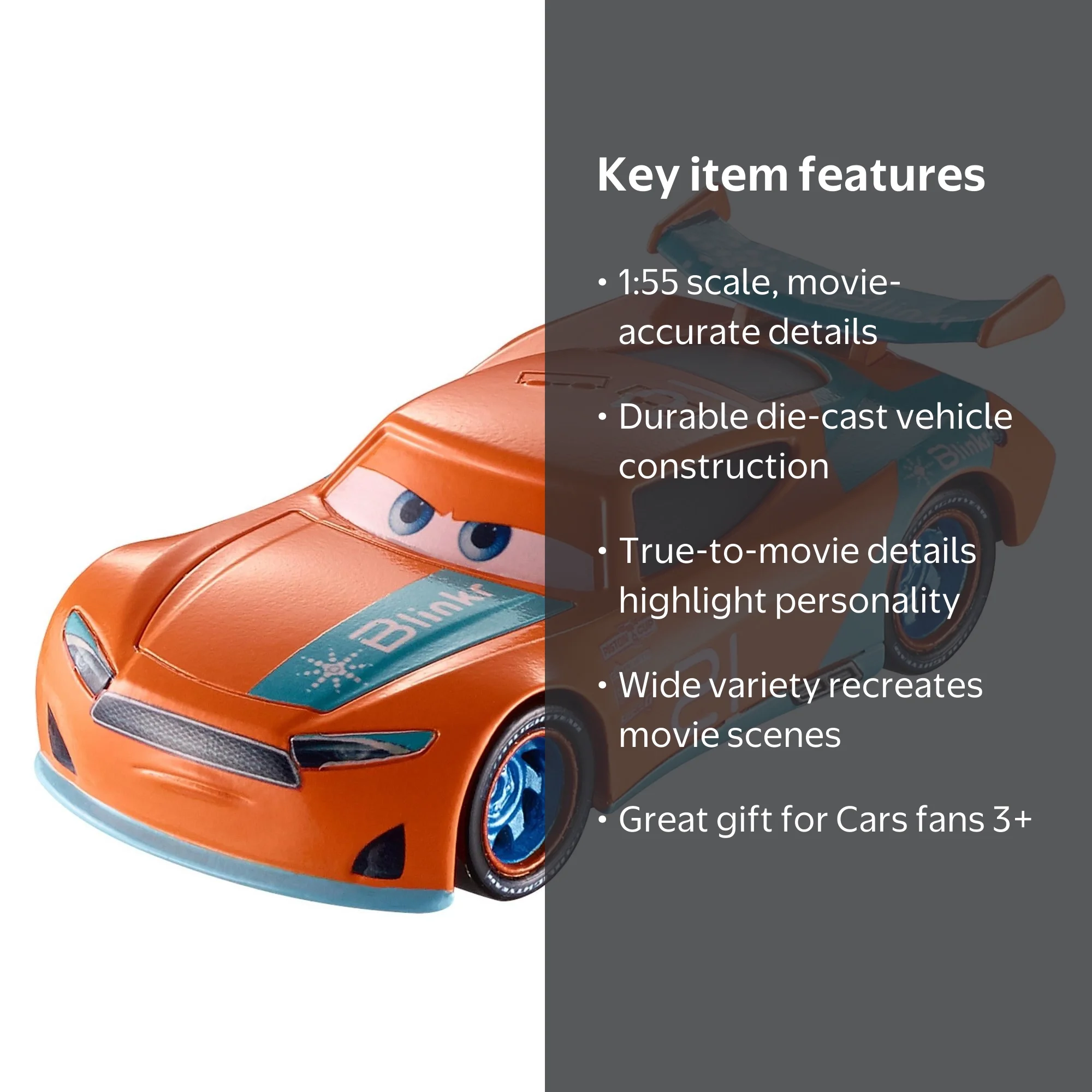 Disney/Pixar Cars 3 Next Gen Blinkr Die-cast Vehicle - Walmart.com