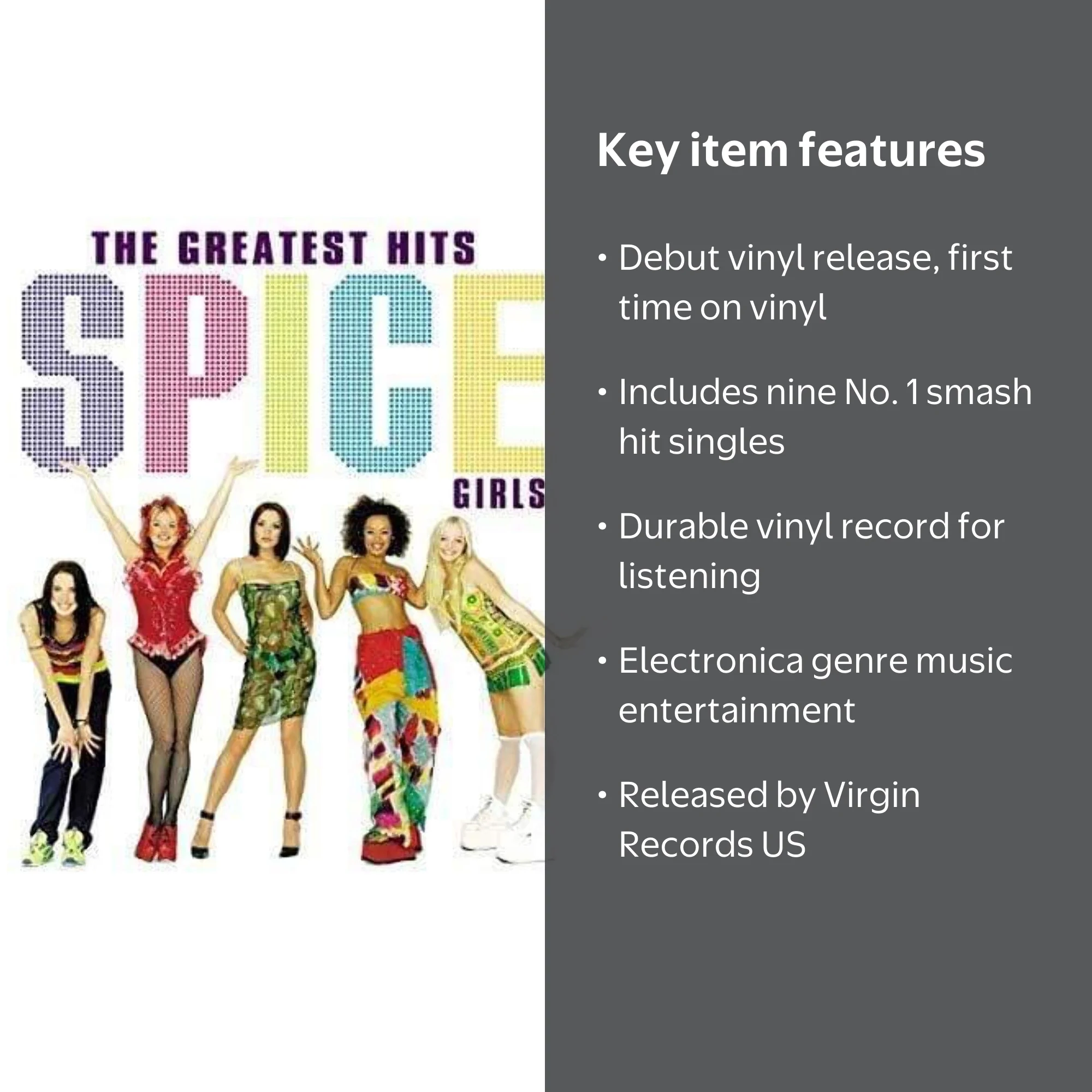 Spice Girls - The Greatest Hits ‚Äì Vinyl Music & Performance