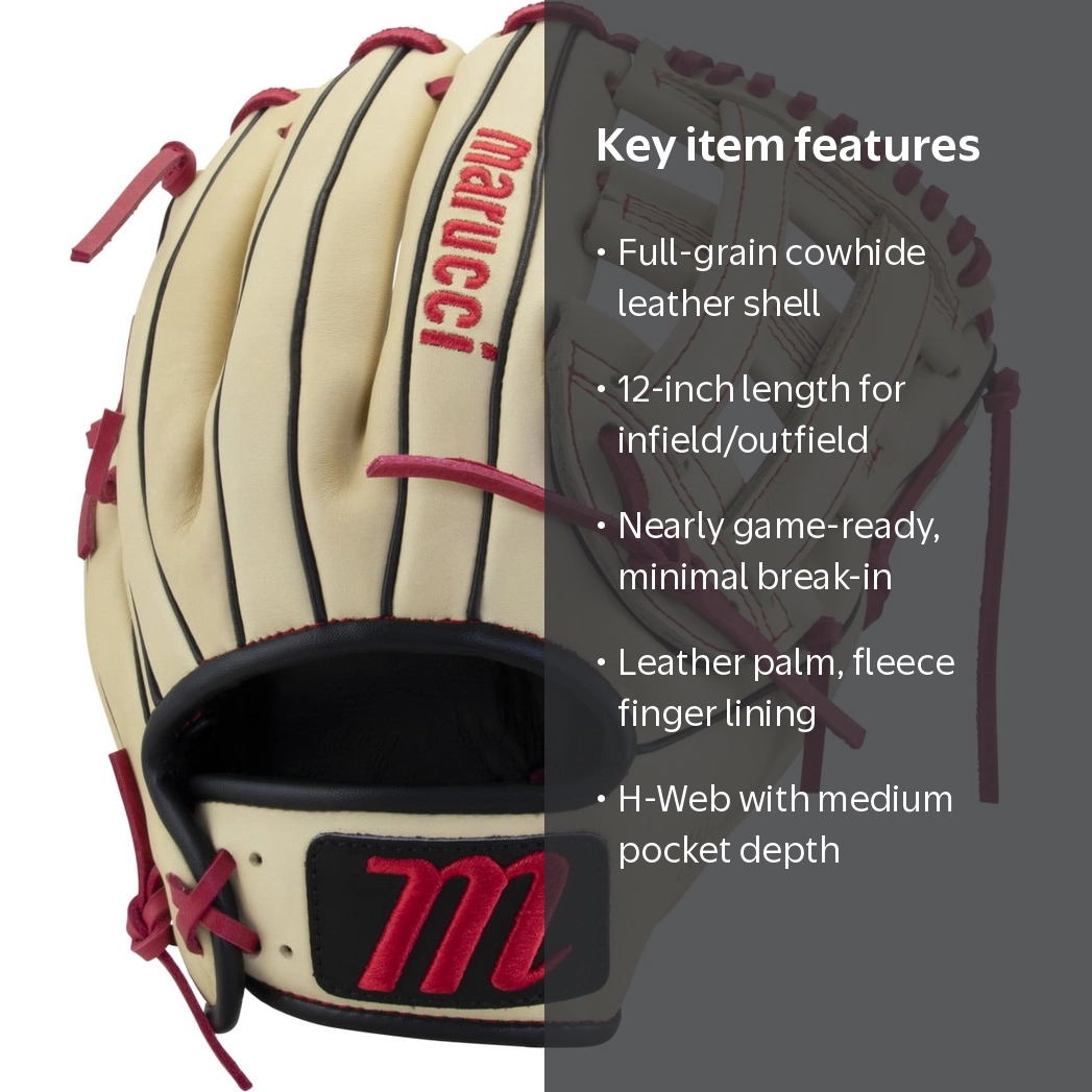 Marucci, Baseball Glove, MFG2OX45A3, 12