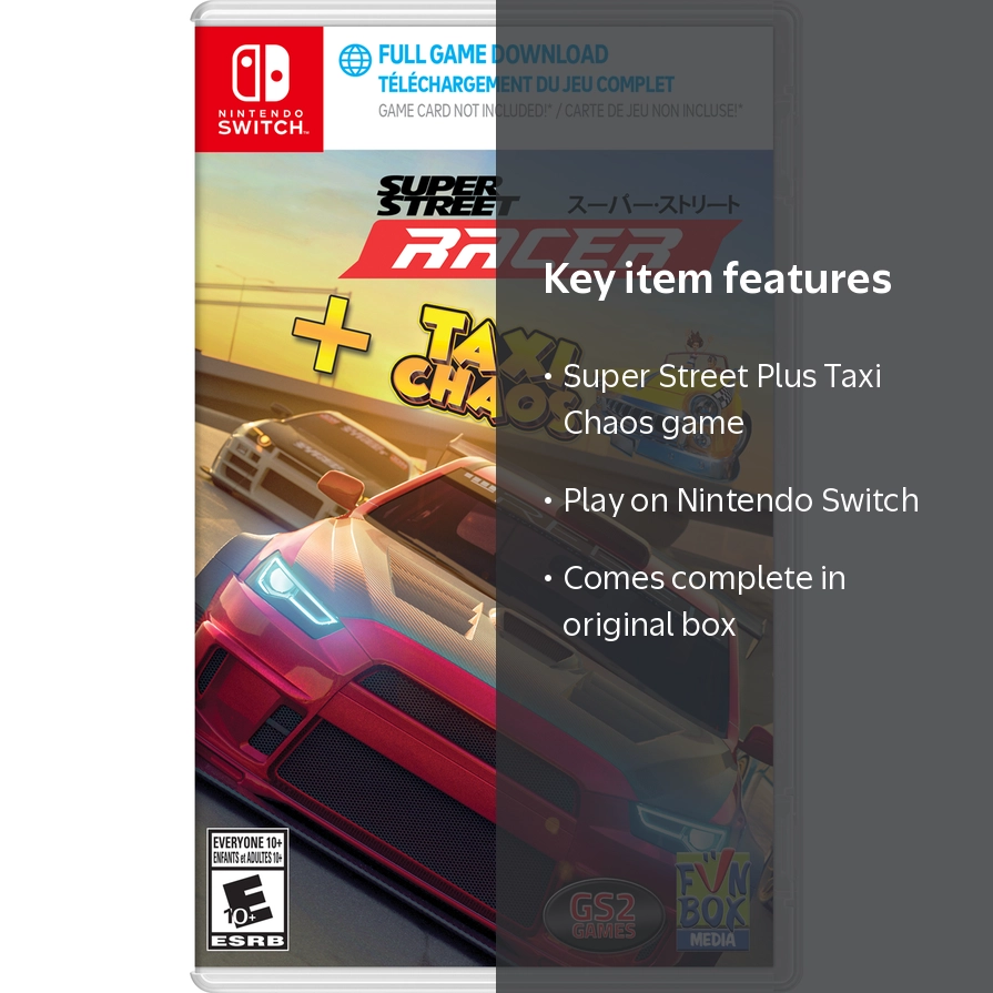 NSW Super Street Plus Taxi Chaos CIB, Nintendo Switch - Walmart.com