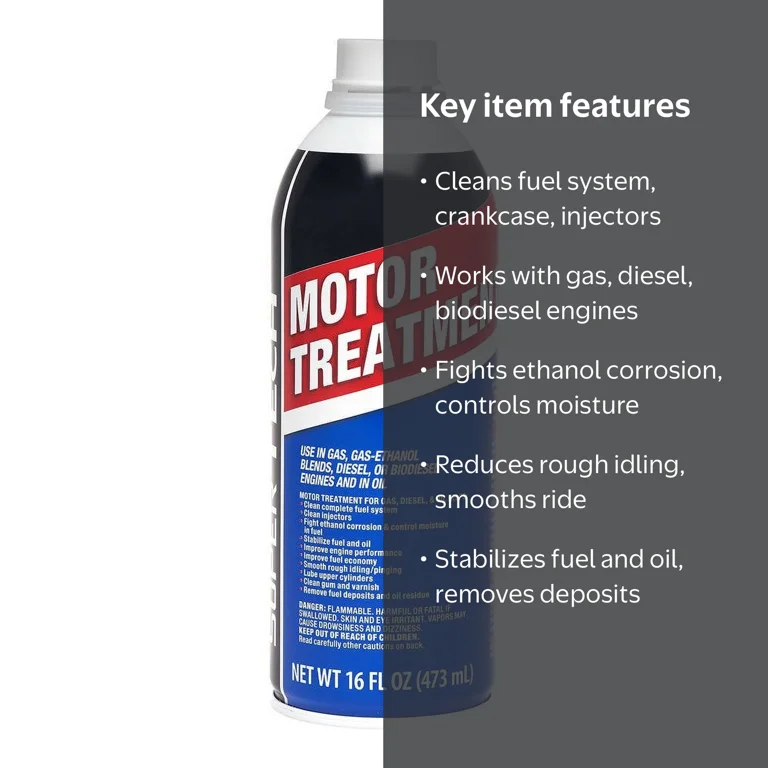 Super Tech WM23269 Motor Treatment Automotive Additive, 16 oz