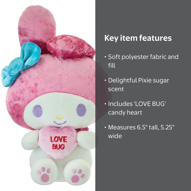 Sanrio My Melody™ Sweethearts Sugar-Scented Plush - Walmart.com