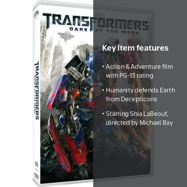 Transformers: Dark of the Moon - Walmart.com