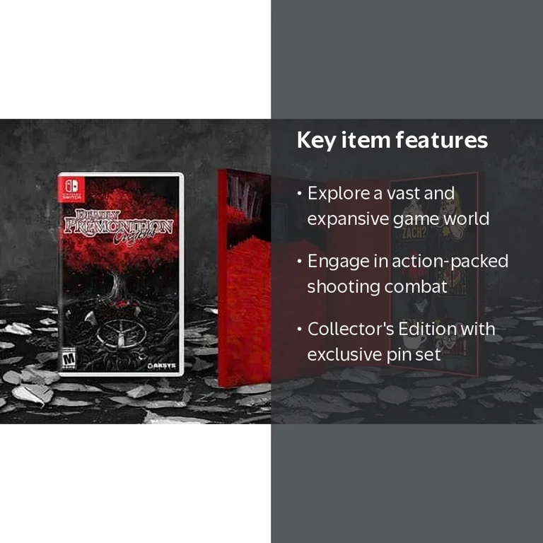 Deadly Premonitions Origins Collector's Edition for Nintendo