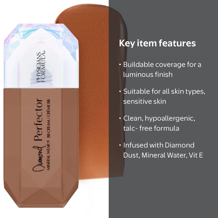 Physicians Formula Mineral Wear Diamond Perfector BB Cream Makeup