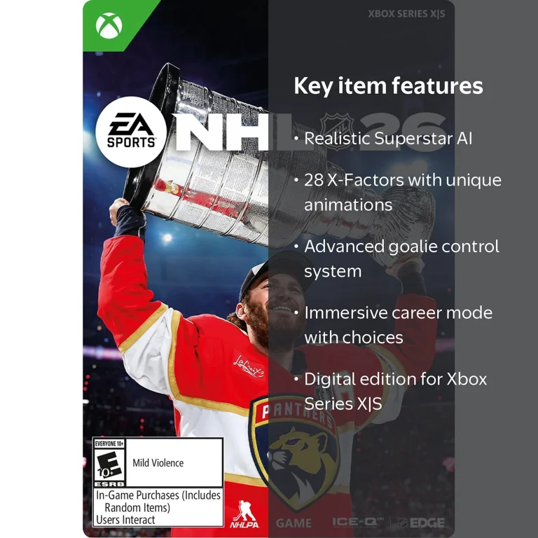 NHL 26: Standard Edition - Xbox Series X|S [Digital] - Walmart.com