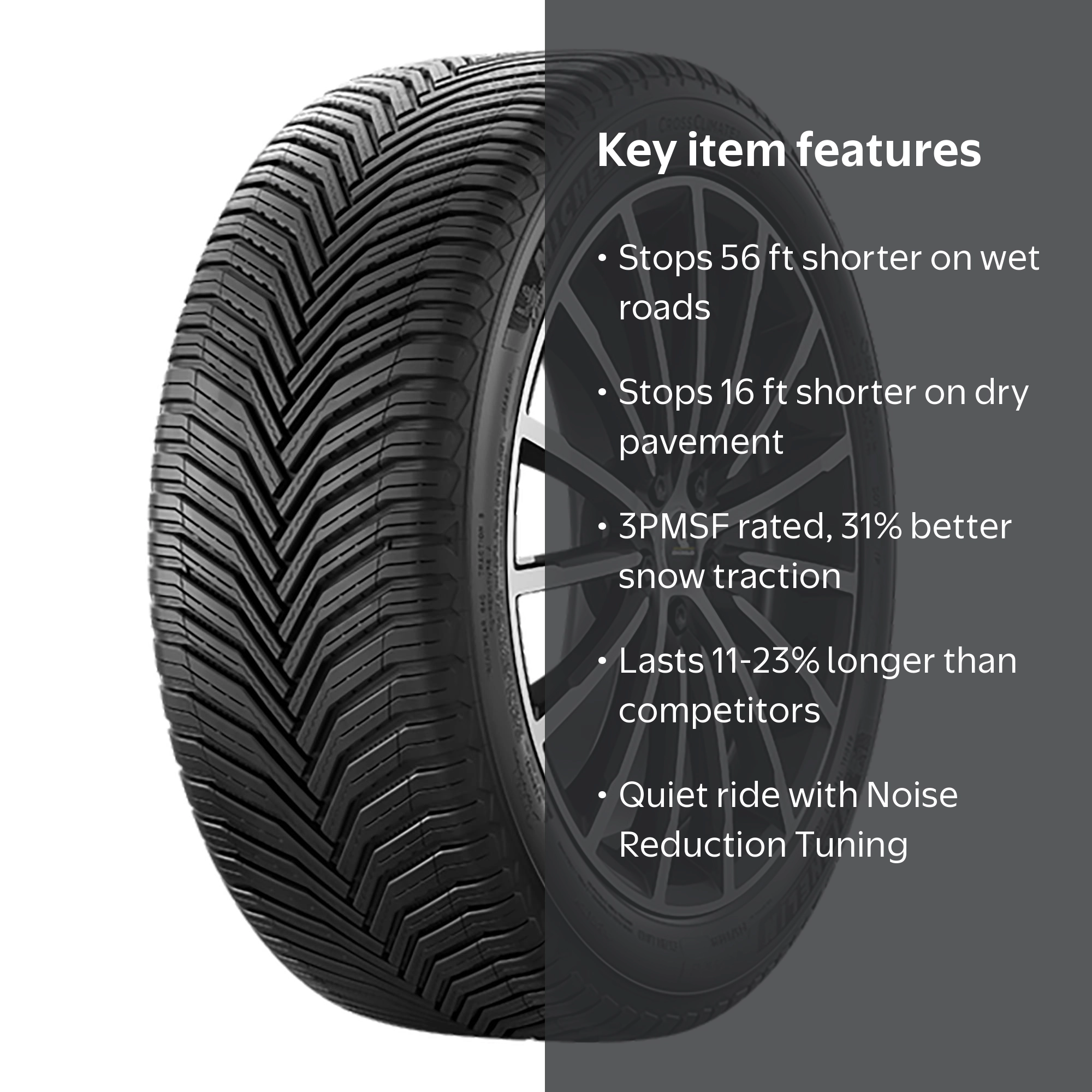 Michelin Cross Climate2 A/W All Weather 265/45R20 108V XL SUV