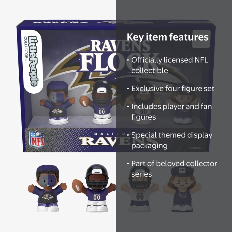 Little People Collector: x NFL Baltimore Ravens 4-Pack, Special